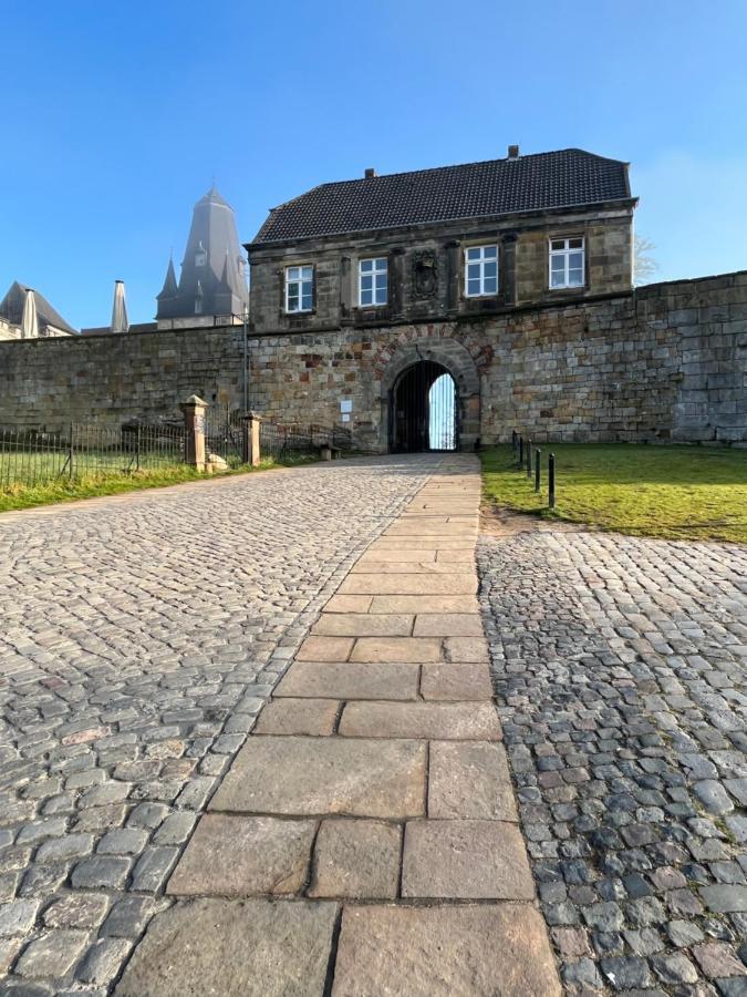 An der alten Mühle Große Fewo mit Südbalkon, Gartenterrassen&Wallbox Bad Bentheim Exterior foto
